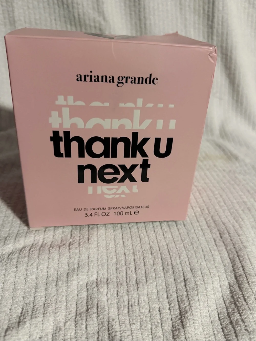 Ariana Grande Thank U Next Pink & Black Body Oil Moisturizer